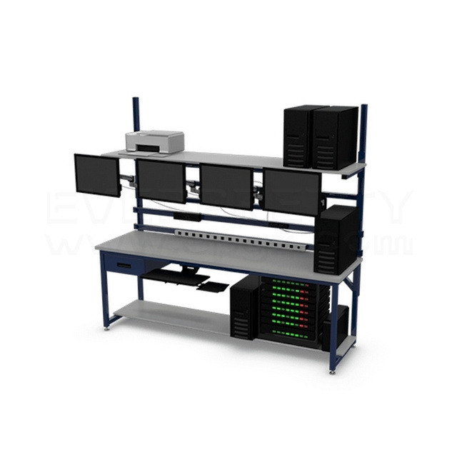 Cheap price ESD workstation lab workbench Physical table lab equipments all round solution for school lab