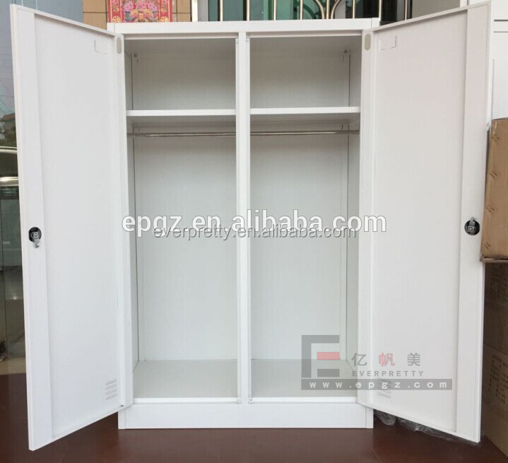 Modern design bedroom furniture detachable almirah metal steel wardrobe design