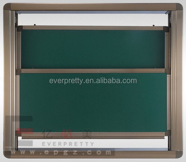 Sliding classroom whiteboard/greenboard, high quality student school board, university teaching whiteboard