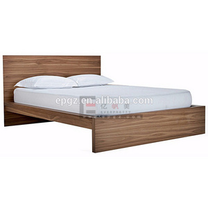 2021 Luxury Simple Designs Executive Bedroom Furniture Wood Double Bed