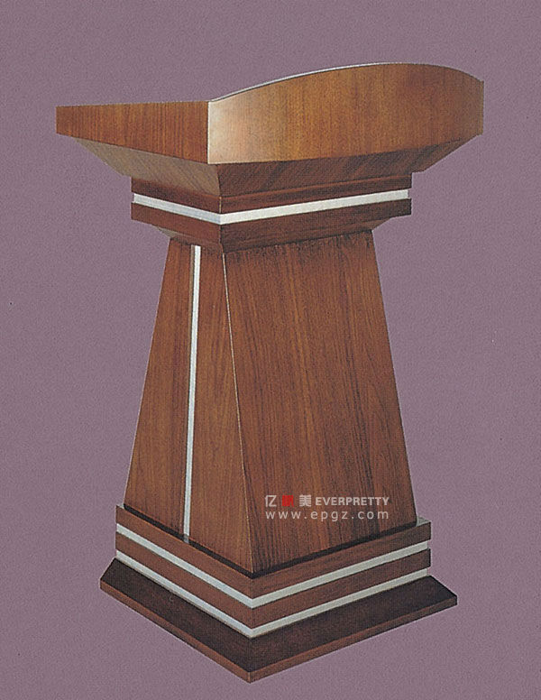 High Quality Modern Luxury Wood Speech Table Design