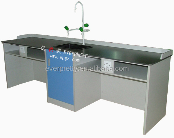 Laboratory Lab Furniture Dental Technician Chemistry  Table with Sink