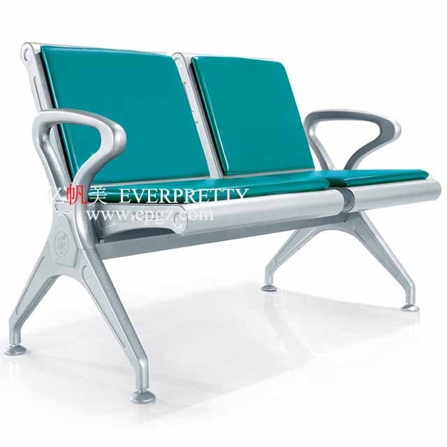 Airport Stacked Chairs three-person stainless steel waiting chair infusion chair  reinforcement  public seat