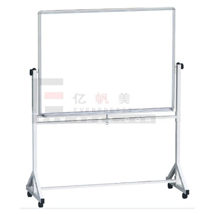 Movable writeboard with stand ,cheap notice board for school ,portable writing board with wheels