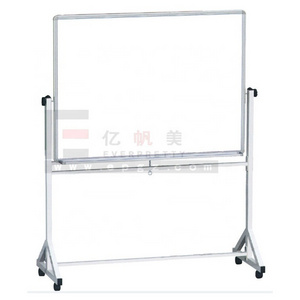 Movable writeboard with stand ,cheap notice board for school ,portable writing board with wheels