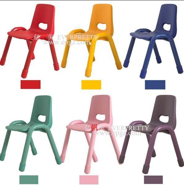 Baby Furniture Seating Stacking Daycare Kids Chair Nursery Furniture Preschool Children'S Plastic Children Kid Chair