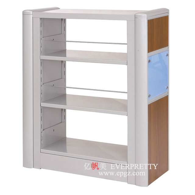 Library furniture steel book shelf Double Sided Reading Room Bookstore Rack Boltless Metal Library shelving