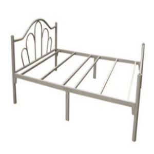 White Black Metal Bed latest modern wrought iron bed design queen size metal beds