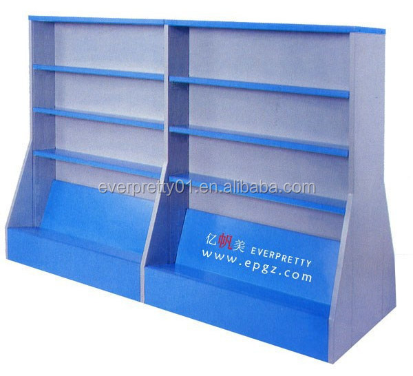 Library Furniture Steel Magazine Shelf & Rack for Book High Quality Book Shelf