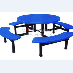 Waterproof Canteen Cafeteria Tables And Chairs