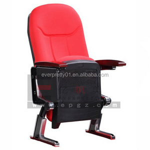 Cheap Folding Auditorium Stadium Seat Best Price Stacking Church Chairs Auditorium Chair and Desks