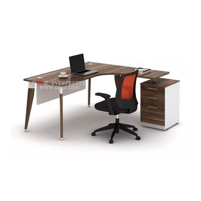 New Design Manager Desk Luxury Executive Wooden Office Desk Melamine Office Table Modern CEO Office Desk