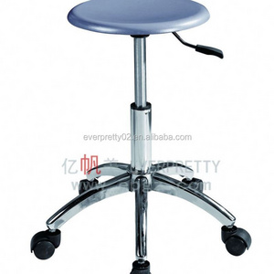 Cheap School Laboratory Furniture Height-Adjustable Lab Stool Chair with Wheels