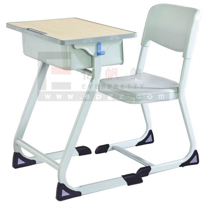 Cheap School Classroom Furniture Single Classroom Study Table and Chair for Sale