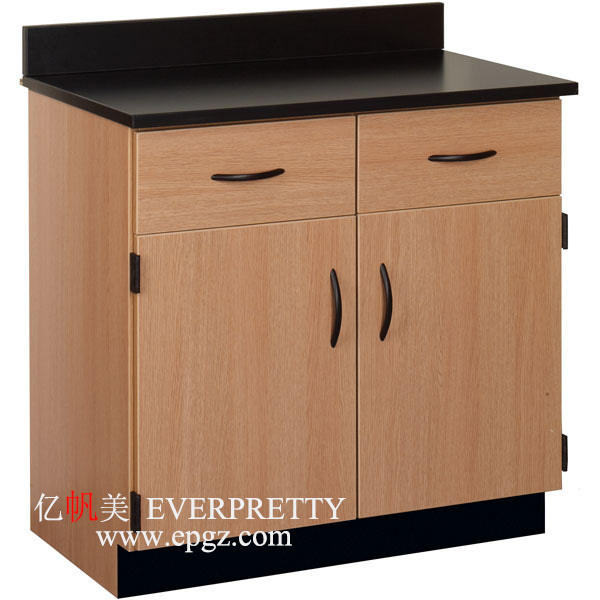 Modern Resin Board  Laboratory Furniture Science Room Lab Cabinet with Sink for School