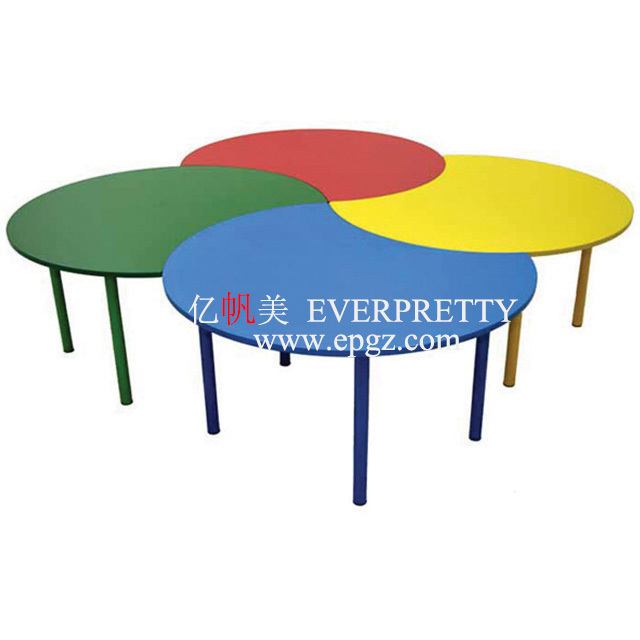 Hot Selling Kindergarten Classroom Furniture Student U Shape Design Kids Wooden Desk for Sale