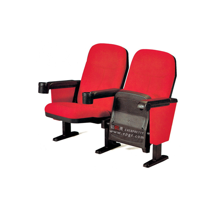 2021New Design Comfortable Theater Seat with Plastic Cup Holder for Auditorium Set for Sale