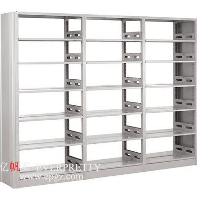 Cheap Library Furniture Double Side Steel Book Shelf for Library