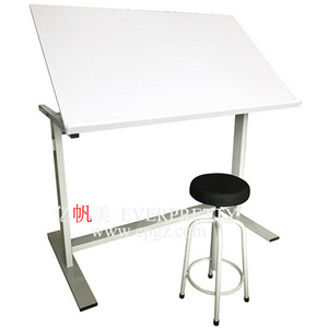 School Furniture Folding Wooden Metal Painting Drafting Drawing Table Architecture Drafting Table