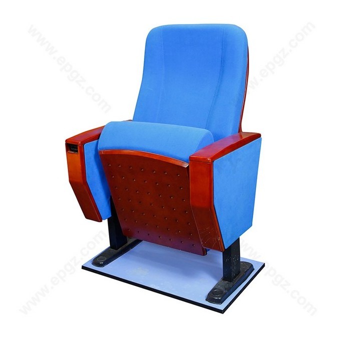 Free Design Auditorium Chair with Writing Pad in Theater Furniture