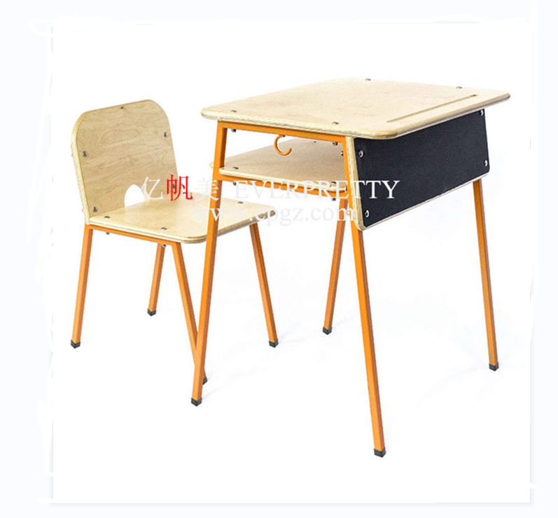 Middle School Classroom Furniture Plywood Desk and Chair School Sets School Projects Student Table and Chair