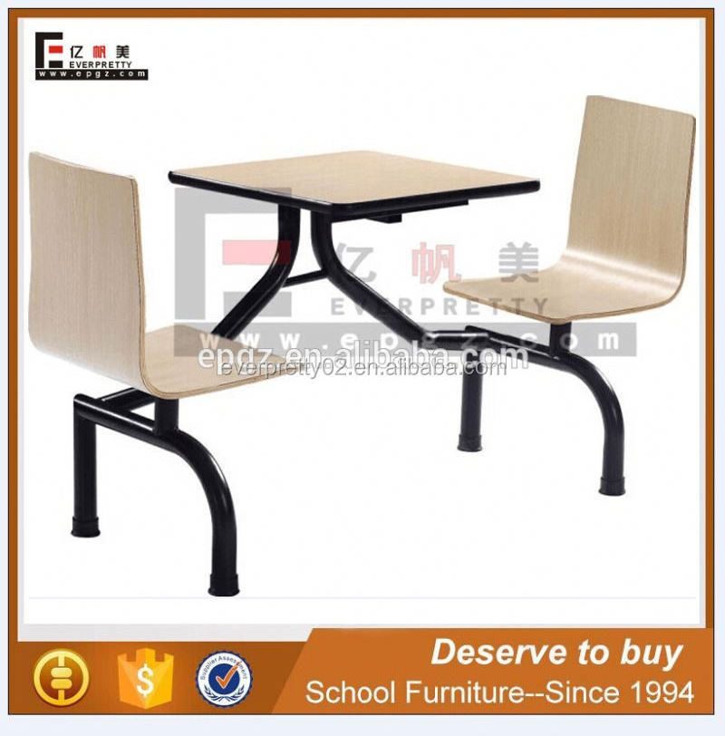 KFC table furniture set fast food dining table chair