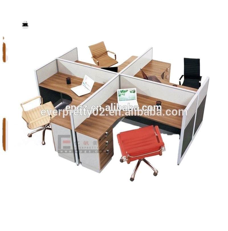 Customized Style Office Meeting Furniture Workbench and Chair for Adult Use