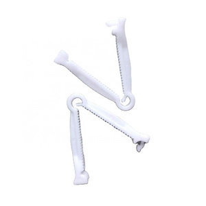 China product medical supplies disposable plastic sterile Umbilical Cord Clamp for baby with white color