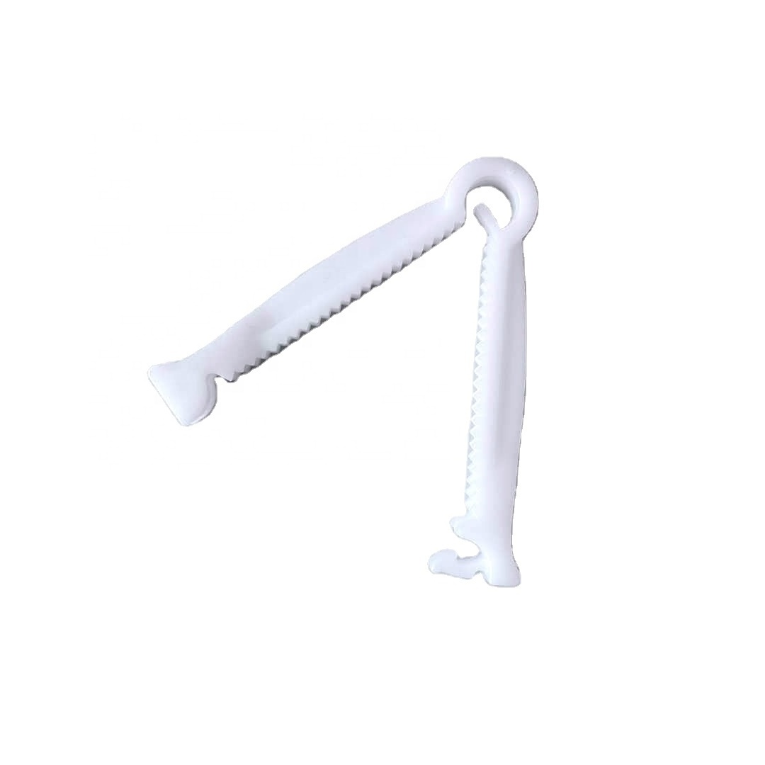 China product medical supplies disposable plastic sterile Umbilical Cord Clamp for baby with white color