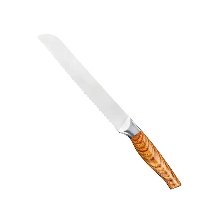 Chinese Vegetable Cutting Carving Knife Kitchen Cooking Stainless Steel Knife Set With Block