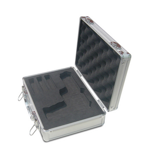 durable aluminum metal case with foam