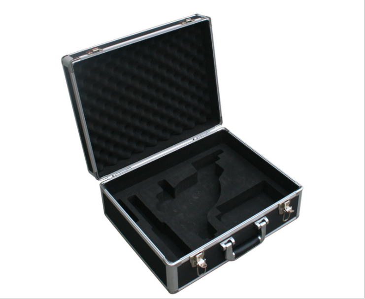 durable aluminum metal case with foam