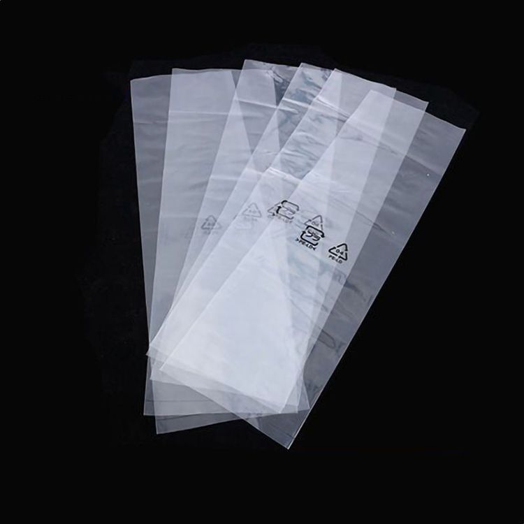 factory supply HDPE disposable clear plastic printing logo waterproof disposable bags long wet umbrella bags