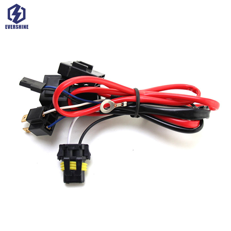 Manufacturer Premium Motorcycle Headlight Wiring Harness with Motor Headlamp Connector for Bike Lights