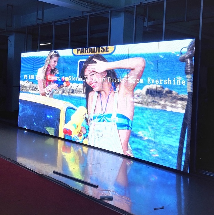 6mm Smd 32x32 Dot Matrix Full Color Rgb Panel Module Video Wall P6 Outdoor Led Advertising Display Screen