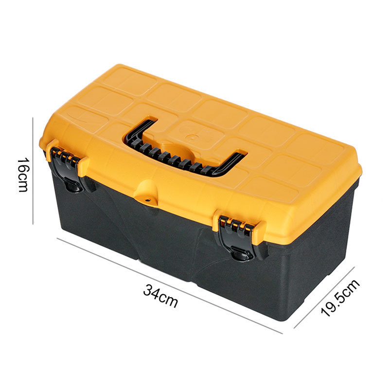 Multipurpose Portable Storage Box Tool Box Organizer Case Tool Box with Removable Tray