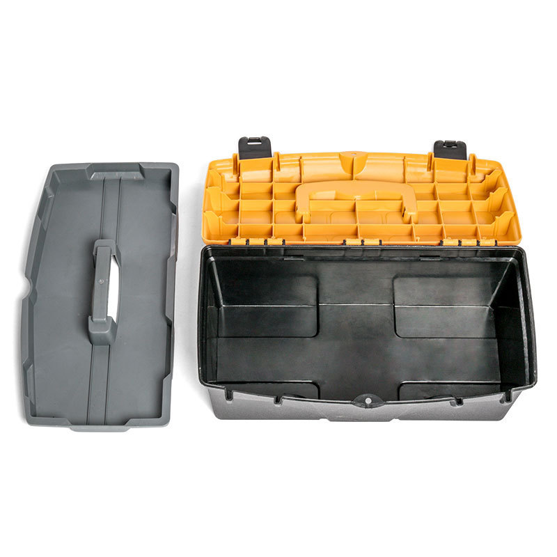 Multipurpose Portable Storage Box Tool Box Organizer Case Tool Box with Removable Tray