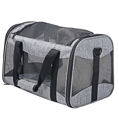 Collapsible Durable Airline Approved Portable for Cats and Small Dogs Soft-Sided Pet Travel Carrier