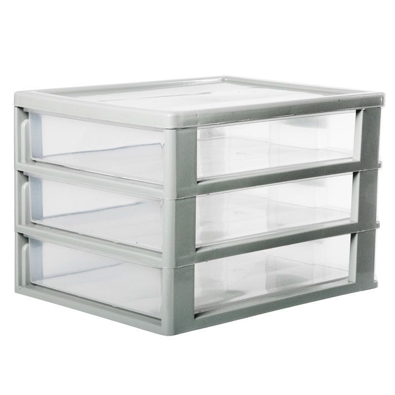 A4 Paper Size  Plastic Office Storage Organizer with Stackable Desktop Drawer