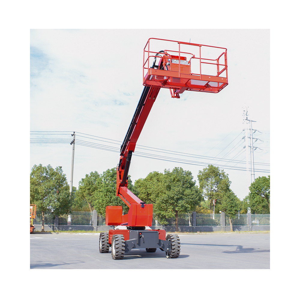 Articulated Towable   Small Boom Lift cherry picker