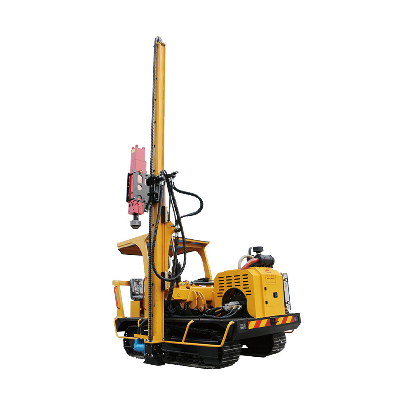 hydraulic drop hammer vibrating solar pile driving machinery