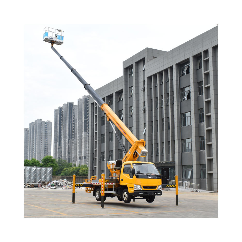 New 32m Bucket Truck with High-Altitude Aerial Working Platform 20m Aluminum Ladder Lift Diesel Fuel Condition New