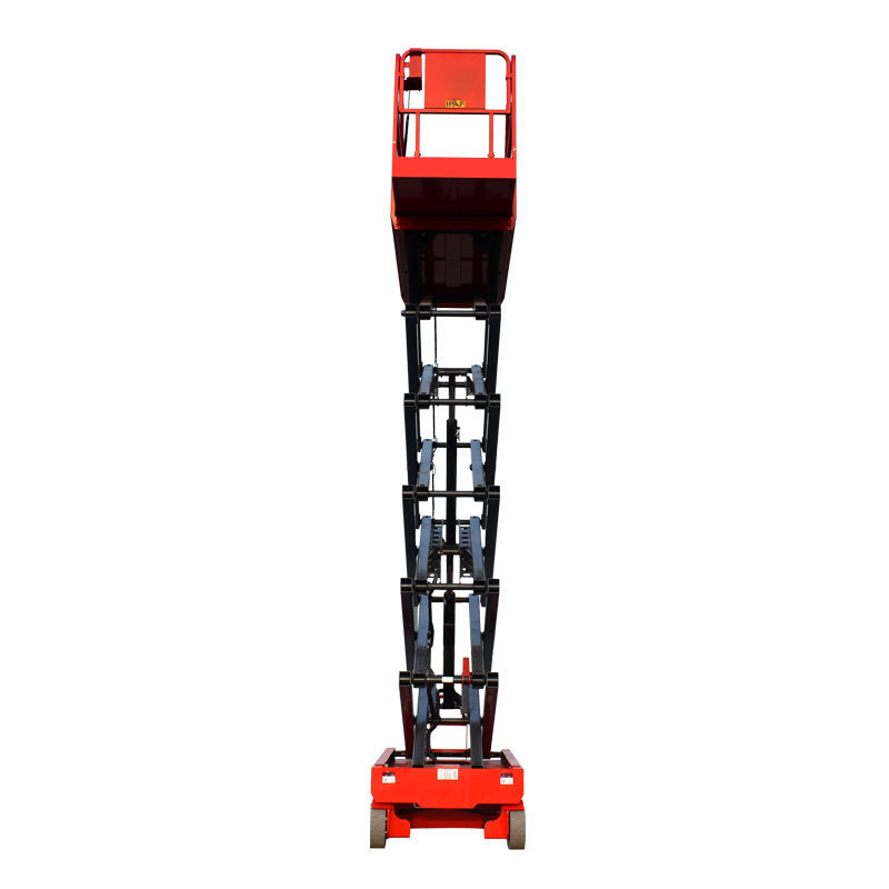 Wheeled 8 m 10 m  Aerial Skylift , Mobile Lifter Scaffolding Electric Hydraulic Scissor Lift