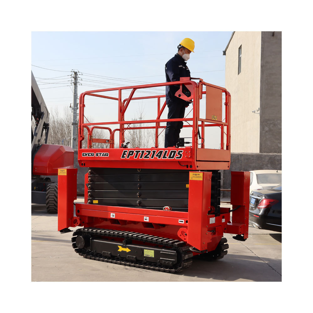 20% OFF Electric Mobile Self Propelled Auto scaffolding  hydraulicplatform self propel table motor  Mini Scissor Lift