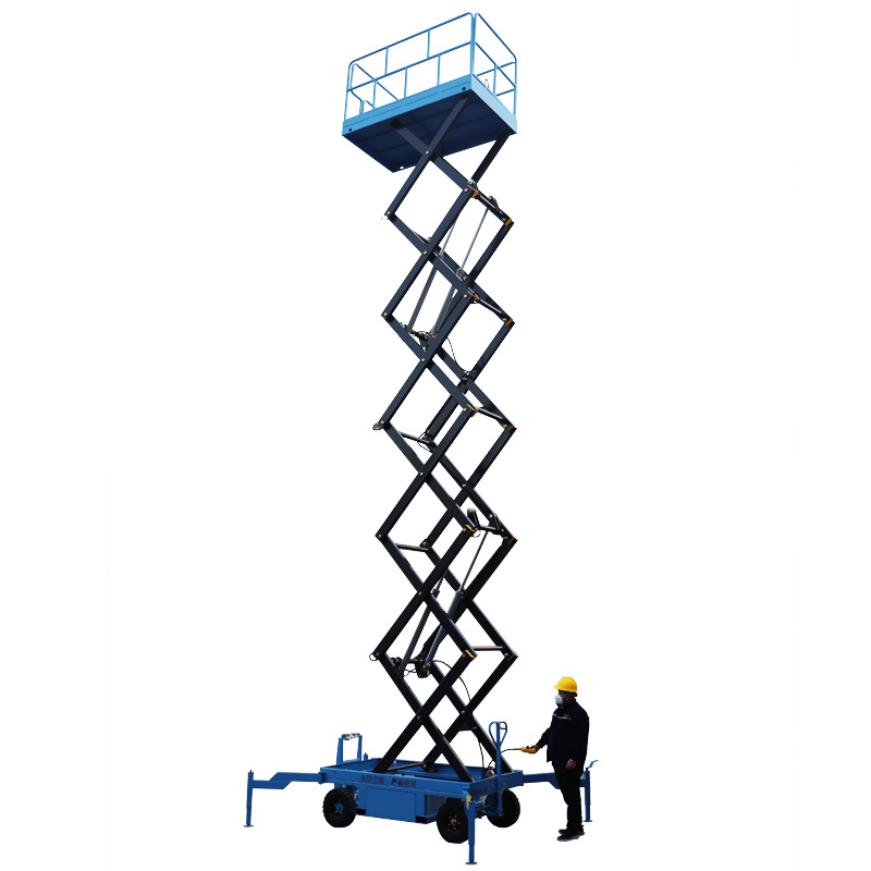 20% OFF Electric Mobile Self Propelled Auto scaffolding  hydraulicplatform self propel table motor  Mini Scissor Lift