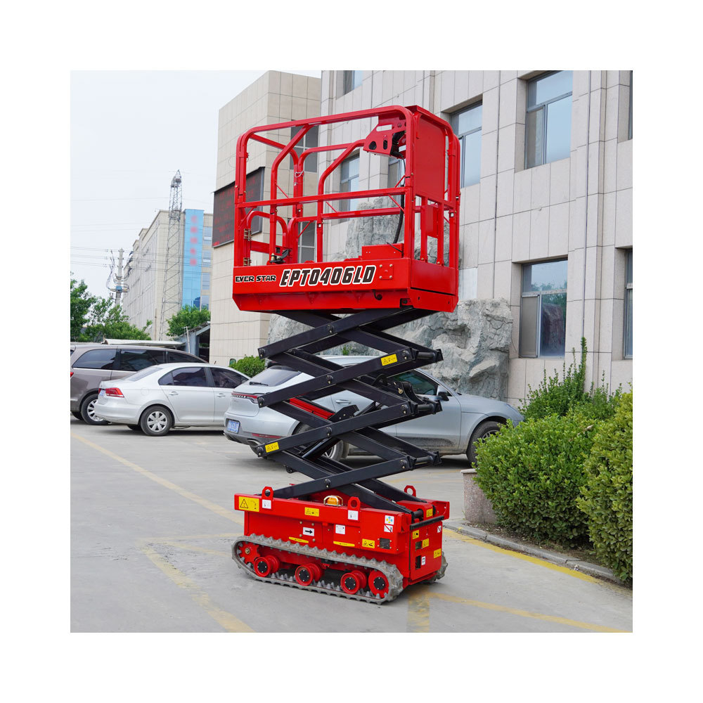 20% OFF Electric Mobile Self Propelled Auto scaffolding  hydraulicplatform self propel table motor  Mini Scissor Lift