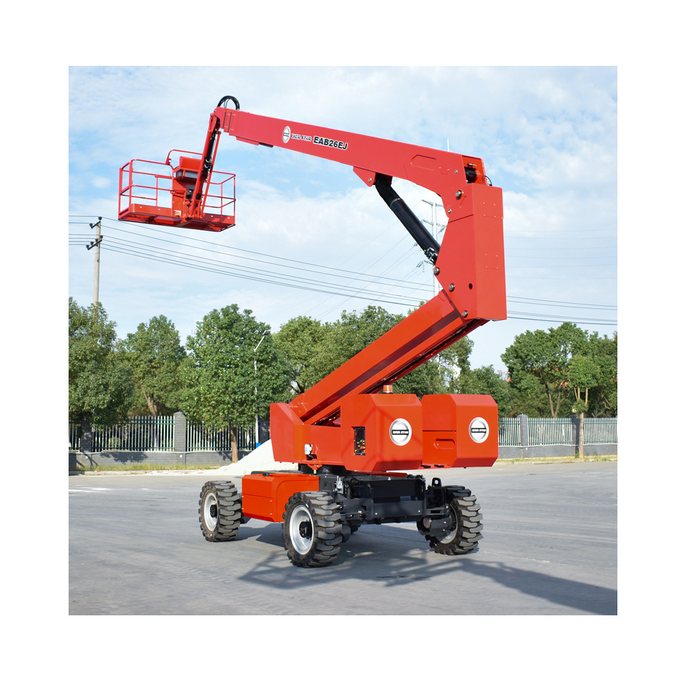 Articulated Towable   Small Boom Lift cherry picker