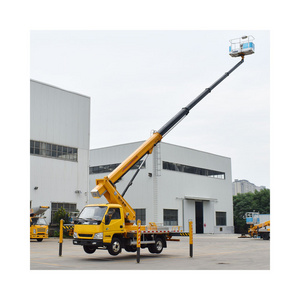 New 32m Bucket Truck with High-Altitude Aerial Working Platform 20m Aluminum Ladder Lift Diesel Fuel Condition New