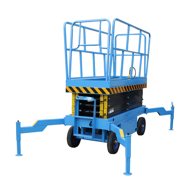 Foldable Lift Propelled Ministructure Electric Self Propelled Scissor Lift Man India