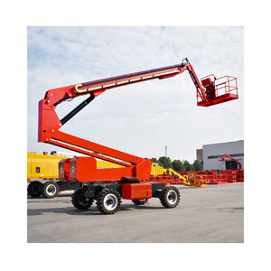 Articulated Towable   Small Boom Lift cherry picker